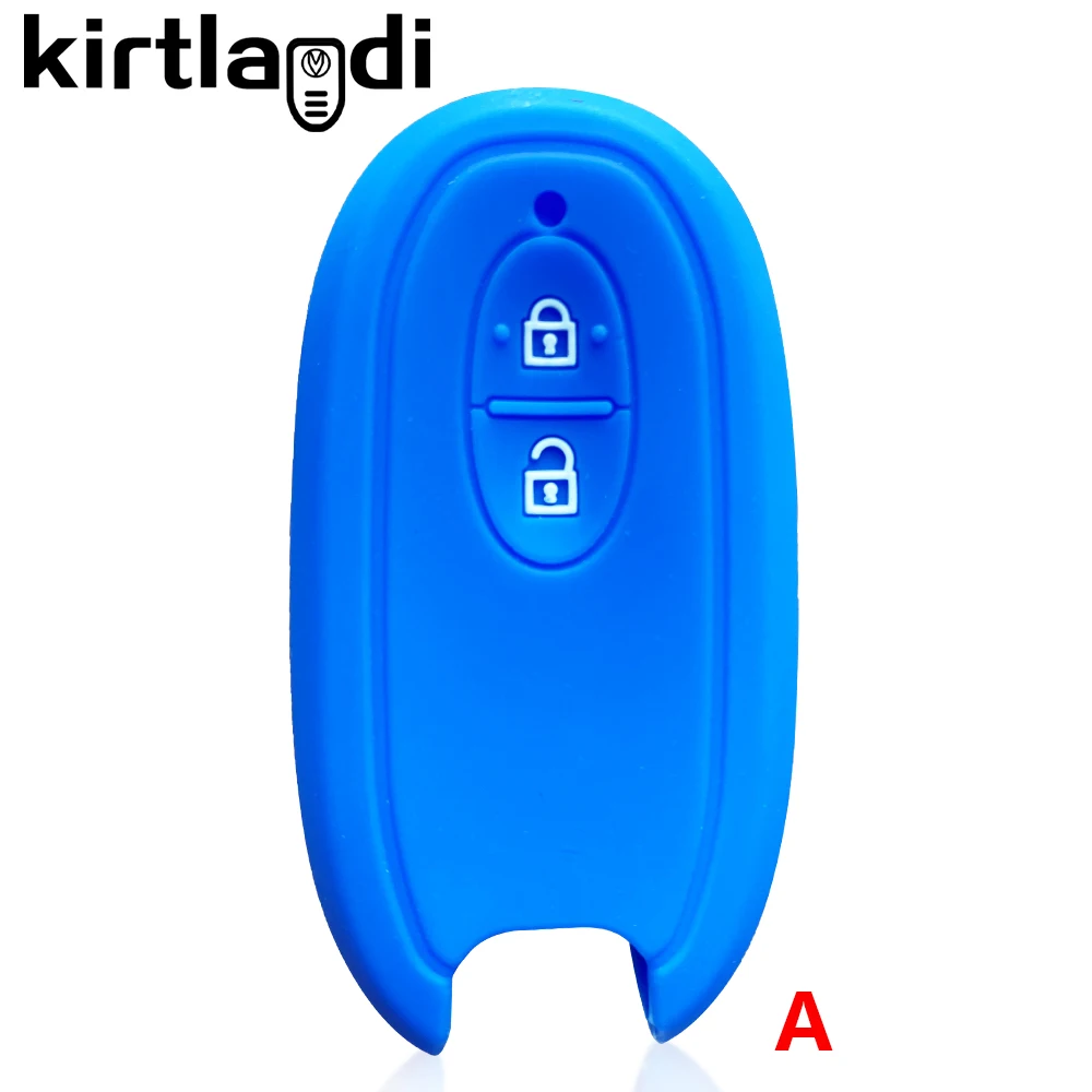 2/3/4 Buttons Silicone Car Key Case Shell for SUZUKI Wagon R Tingray Solio Concept 280 R Vitara Auto Remote Key Holder Cover Fob