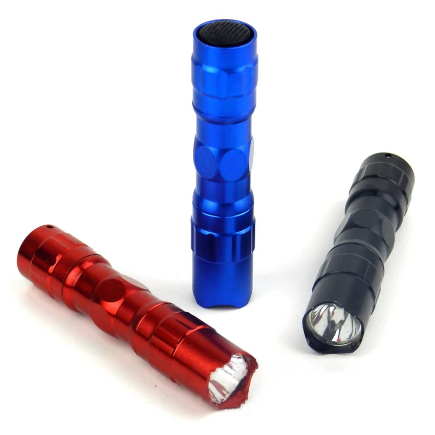 Pequeno mini lanterna led à prova dbattery água bateria-powered handheld caneta luz tático tocha de bolso para acampar, ao ar livre, emergência
