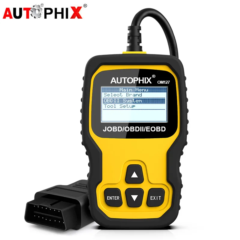 

Autophix OM127 Obd2 Scanner Code Reader Automotive Scanner for Toyota Honda Nissan Japanese ODB2 OBD 2 Car Diagnostic Tool