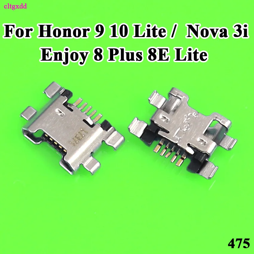 For Huawei Honor 9 10 Lite Play 8A 8C 7X Nova3i Enjoy 7S 8 Plus 8E Lite USB Charging Dock Charge Socket Port Jack Plug Connector