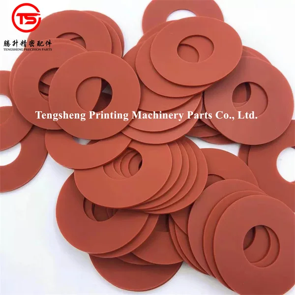 100 Pieces Free Shipping Top Quality Heidelberg Rubber Sucker Heidelberg Roland Komori Printing Machine Spare Parts 38X13X1mm