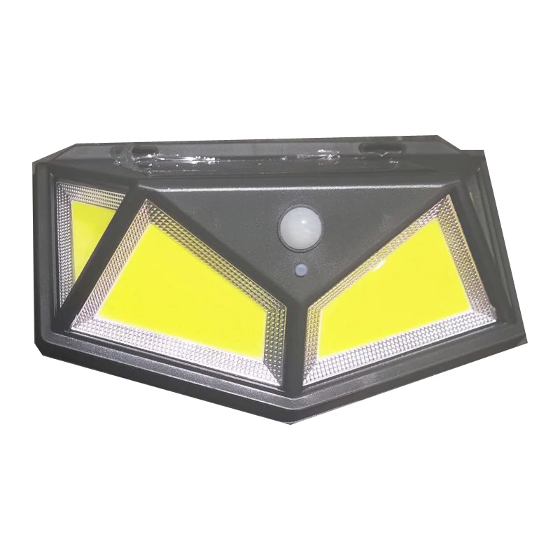 

COB 158LED Outdoor LED Solar Light Motion Sensor Waterproof Sunlight Garden Decoration Solar Powered Lantern Wall Lamp