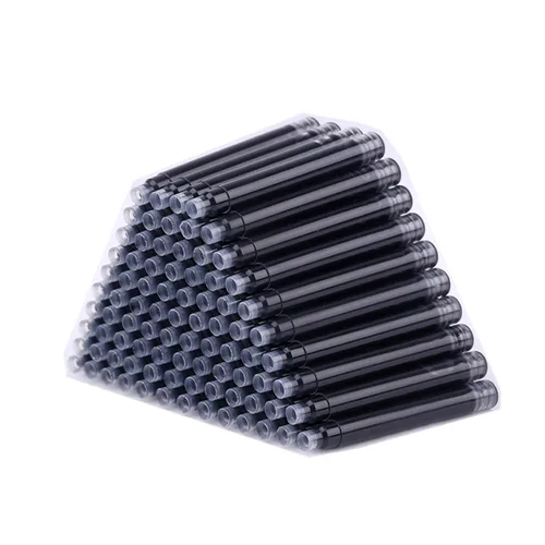 Imagen 2 del producto Jinhao-recambios de tinta para pluma estilográfica, alta calidad, diámetro 2,6mm, 3,4mm, estándares, papelería internacional, suministros de oficina, pluma de tinta