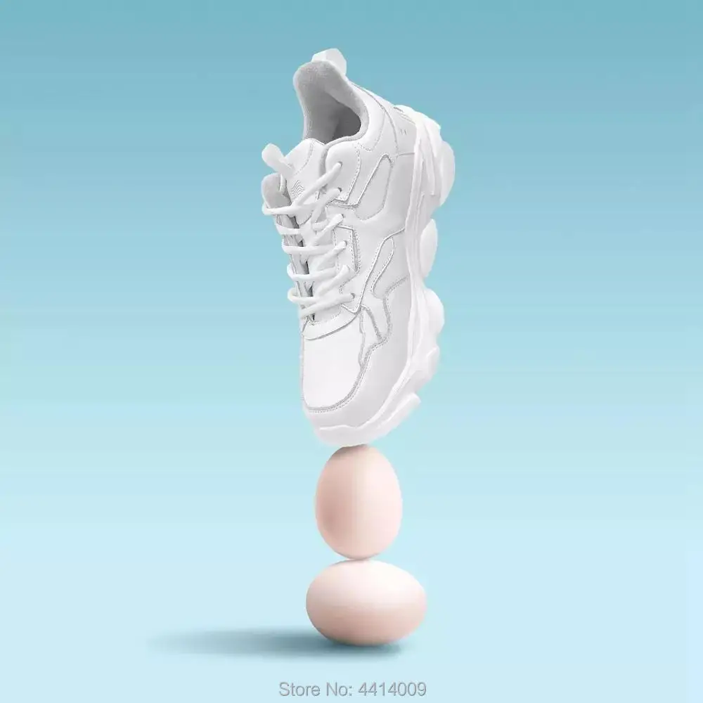 Youpin aerogel à prova de frio couro velho sapatos para homem e mulher o mesmo branco sapatos aerogel interior núcleo quente sapatos