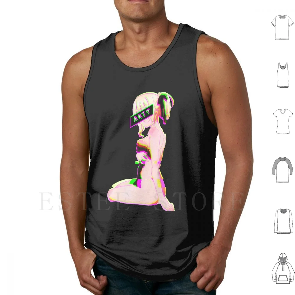 

«Арт» Аниме Эстетическая Девушка Майки Жилет Хлопок Аниме Анимация Хентай Сідницы Сиськи Грудь Vaporwave Aesthetic Kanji