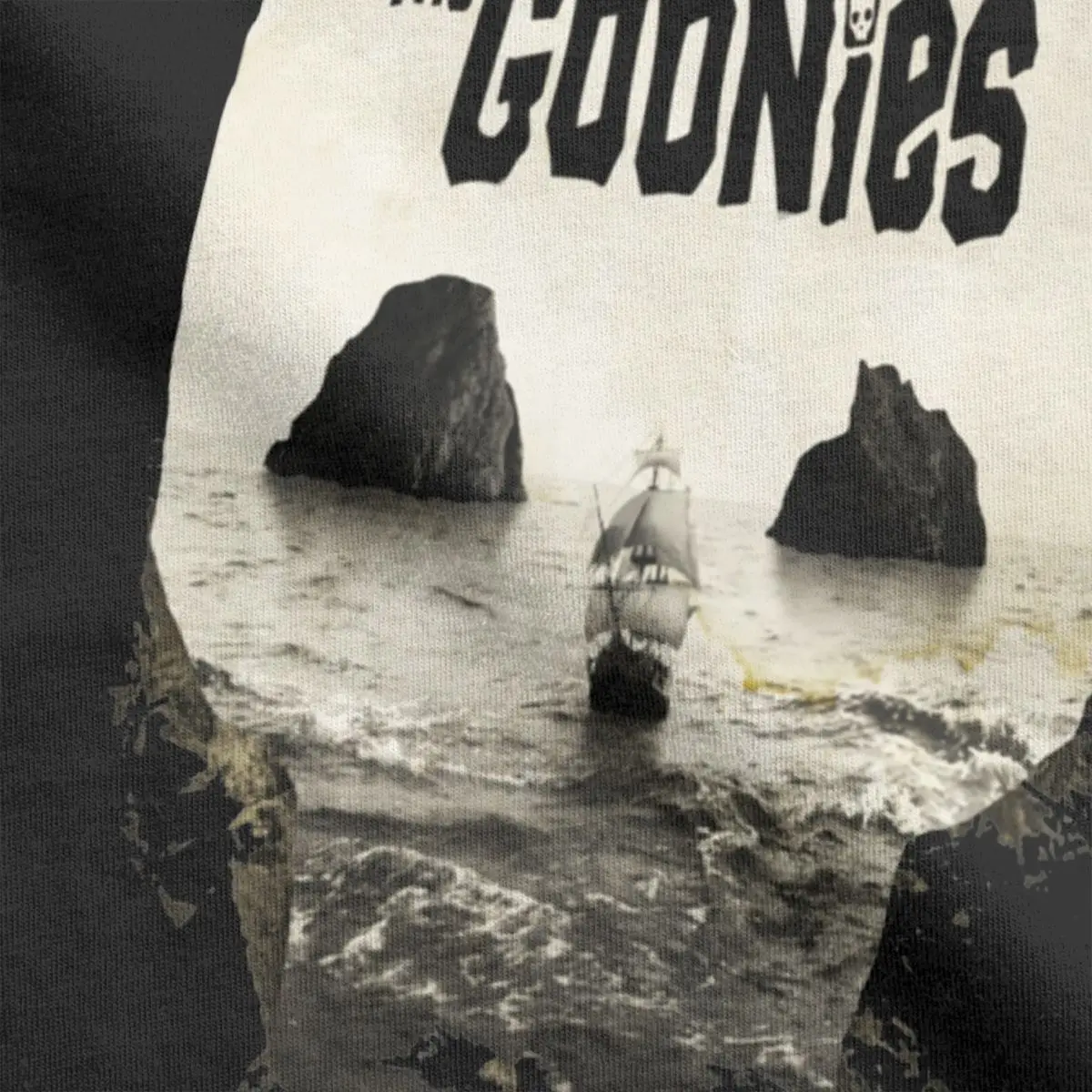 The Goonies T-Shirt Men Vintage Pure Cotton Tees Crewneck Short Sleeve T Shirt Gift Idea Clothing