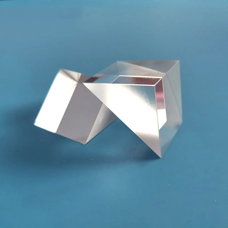 1 piezas 30*30*30mm AL recubrimiento de ángulo recto prisma N-BK7 (K9) componentes ópticos vidrio para equipos ópticos de precisión instrumentos