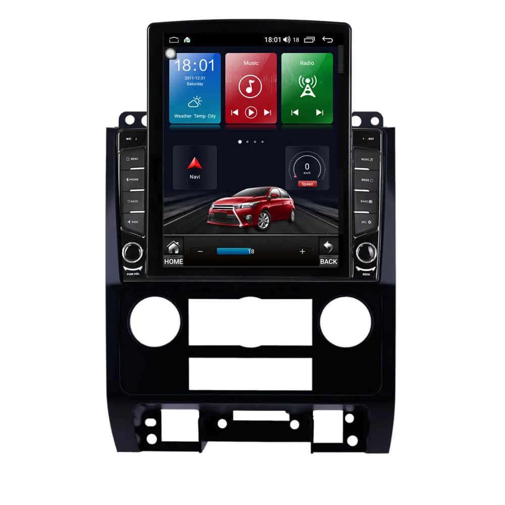 Audio Radio Car Multimedia IPS DSP Android 10 64GB Tesla Player per Ford Escape 2007-2012 GPS Navi Head Unit