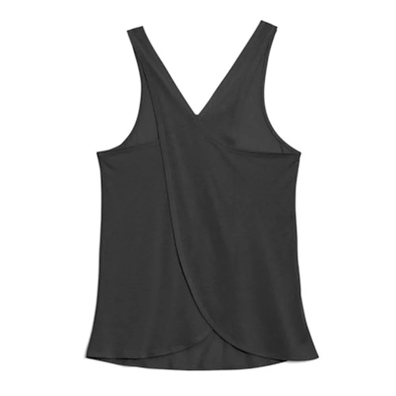 New Women Quick Dry Cross Back Yoga Shirts Sleeveless Fitness Sport T-Shirt Workout Running Tank Tops Yoga Vest Blouse