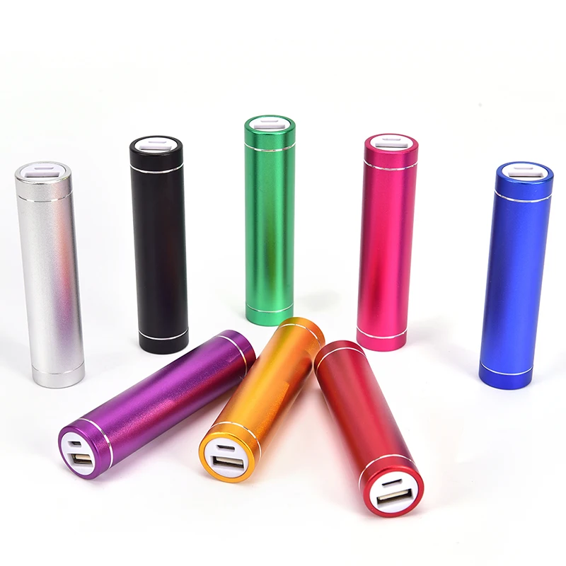 Colorful 2600mAh External USB Power Bank Box Battery Charger For Mobile Phone 18650 Batteries DIY (No Battery)