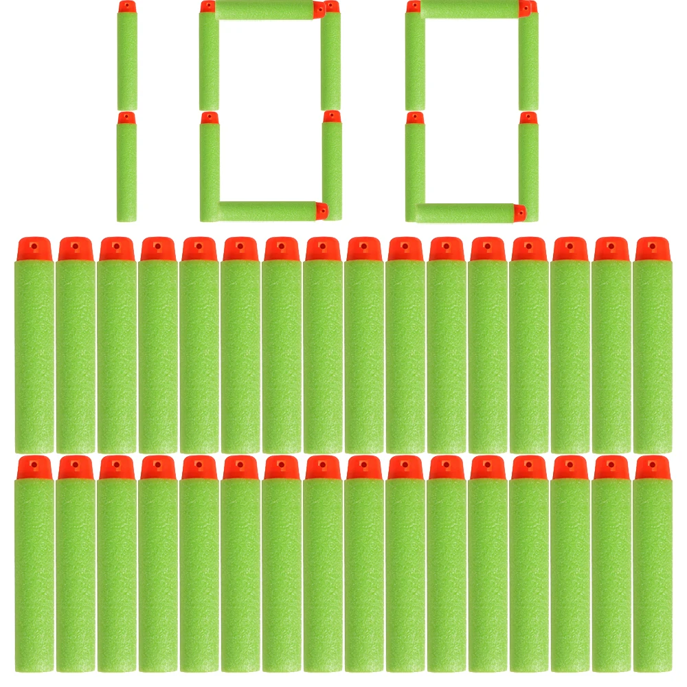 100PCS Darts For Soft Hollow Hole Head 7.2cm Refill Darts Toy Gun Bullets for Series Kid Children Gift