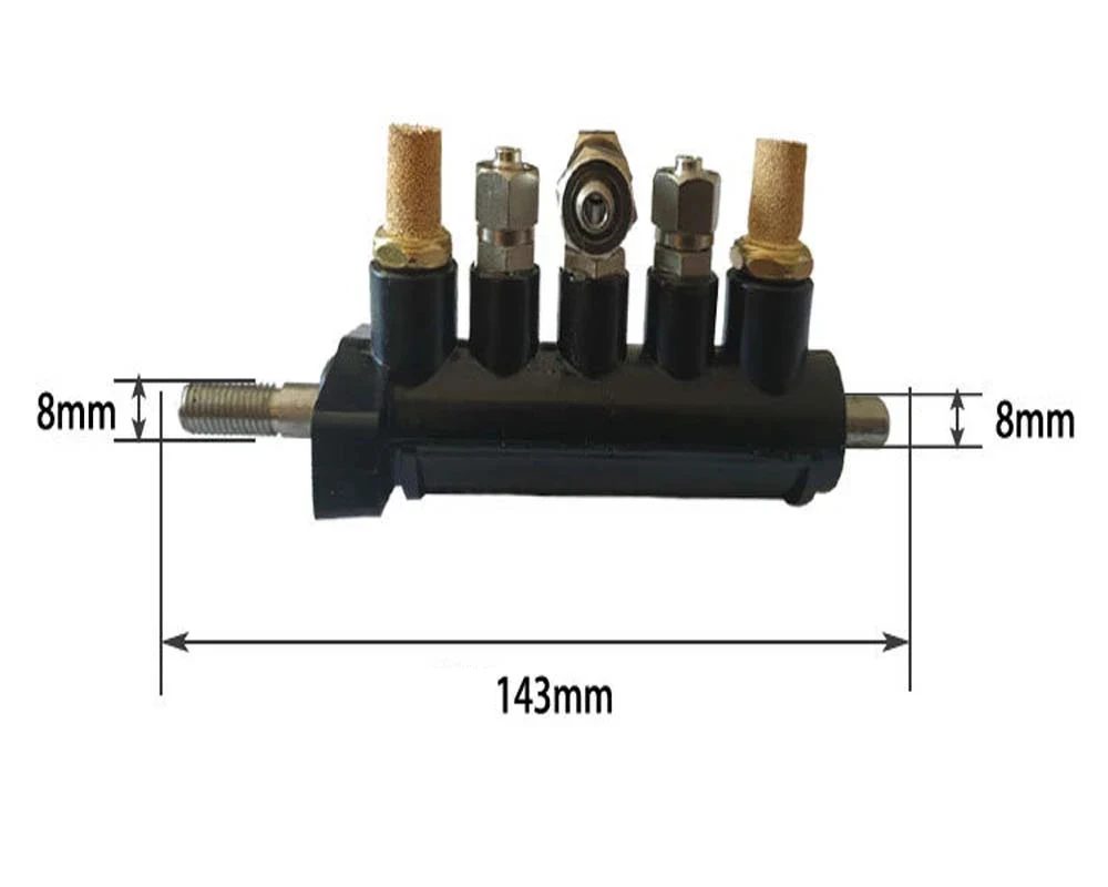 Air Control Five Way Foot Pedal Valve for Tire Changer Machine Cylinder Controlling Valve Switch Tyre Changer Spare Parts