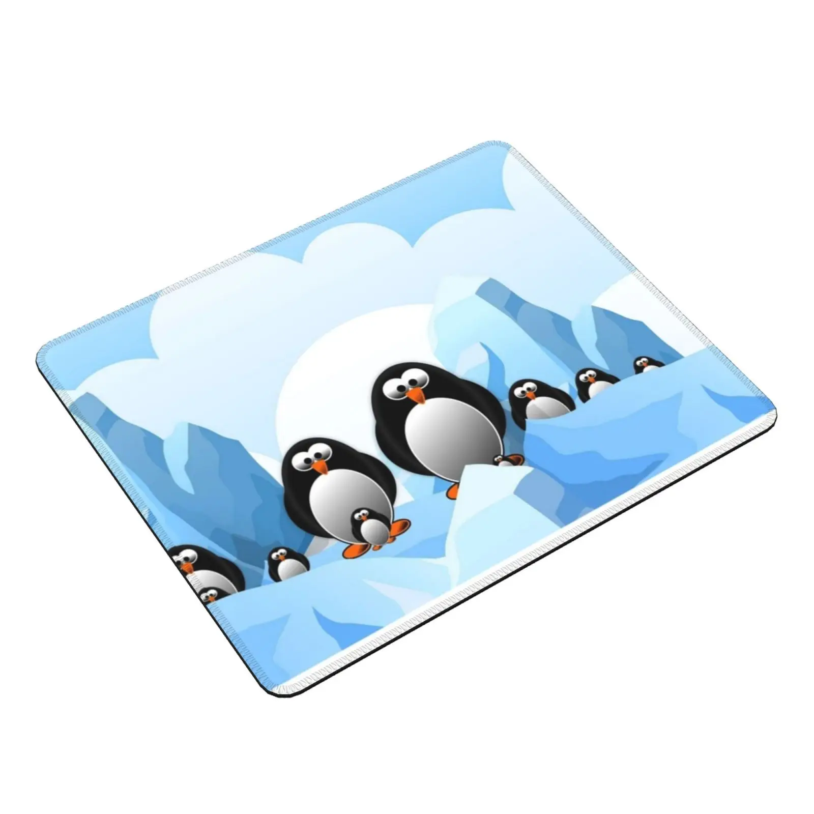 Baby Emperor Penguin Chicks Mouse Pad DIY Print Penguin Penguin Chicks Chick Penguin Pattern Minimal