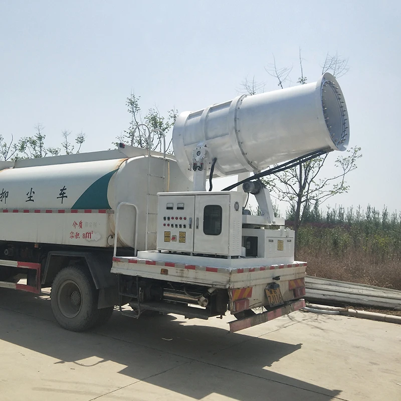 

China Best Mist Dust Suppression Playground Fog Cannon Truck Machine