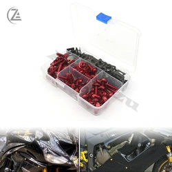 ACZ Motorcycle 177pcs Complete Fairing Bolts Screws Kit for Suzuki SV650 SV650S SV1000 SV1000S RGV250 RF600R RF900R