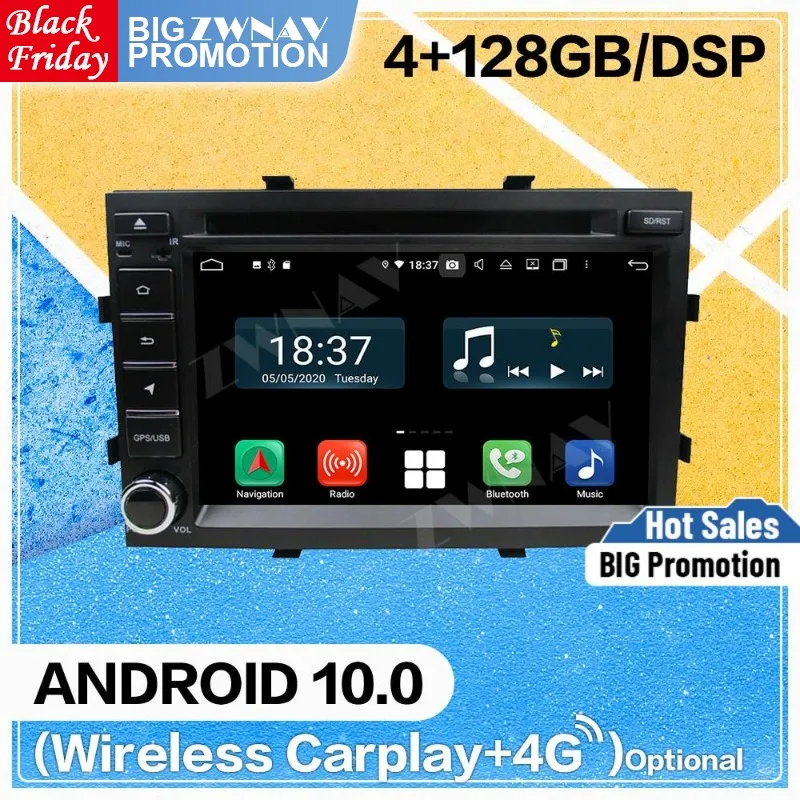 128GB Carplay Android 10 screen Car Multimedia DVD Player for Chevrolet spin 2012 GPS Navi car Auto Radio Audio Stereo Head unit