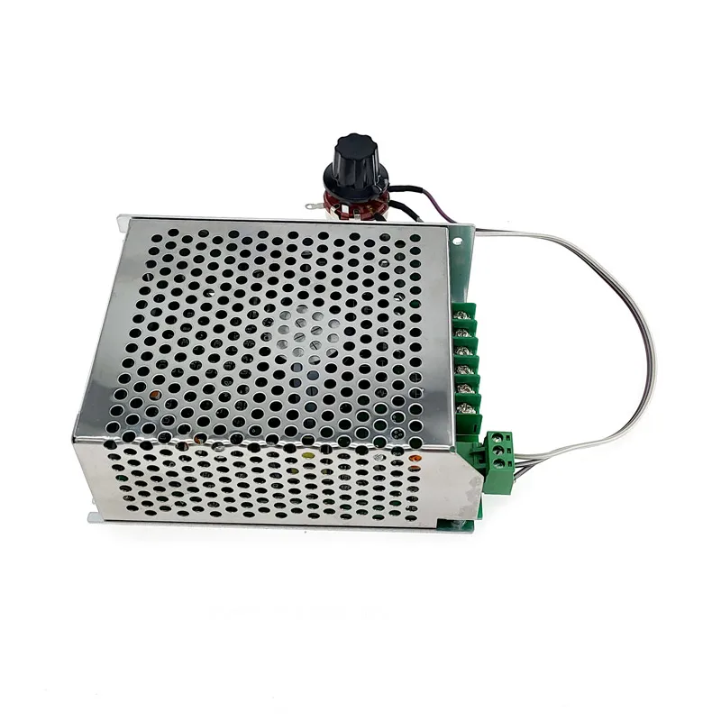 0-110VDC Regulator prędkości PWM do sterowania silnikiem DC Regulator prędkości zasilania nadaje się do wejścia silnika wrzeciona 110V-220VAC WK611 6A