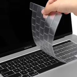 Protector de teclado con diseño europeo para Macbook Pro 13 2020 M1 Chip A2338, cubierta de teclado de silicona para Macbook Pro M1 Chip