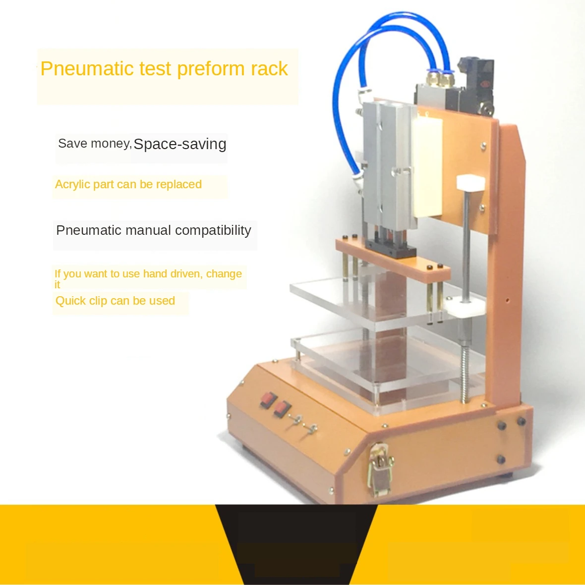 

Pneumatic Air Universal Test Frame PCB Testing Jig PCBA Test Fixture Tool Fixture Test Rack