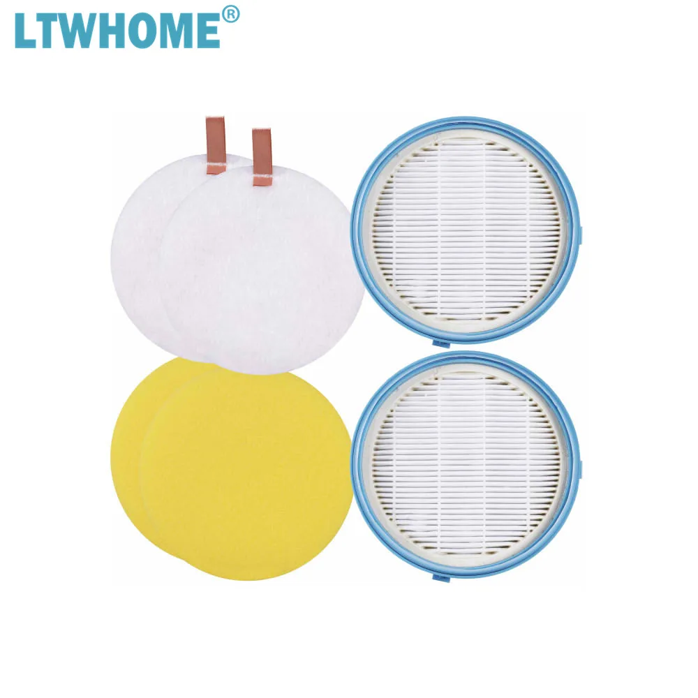 LTWHOME Replacement 16871 Filter Kit for Bissell Pet Hair Eraser Febreze Upright Vacuum Filter Model 1650 Series,Replace 1608861