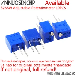 10PCS 3266W Adjustable Precision Potentiometer 1K 2K 5K 10K 20K 50K 100K 200K 500K 103 1M 101 201 501 100R 200R 500R 100 200 500