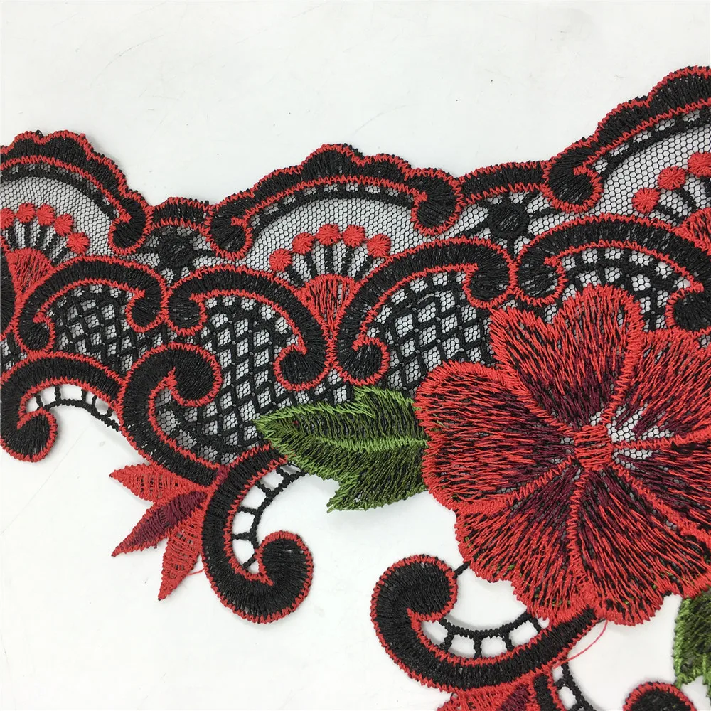 Lace fake collar embroidery chest applique fabric sewing DIY ladies craft supplies material accessories 1 piece for sale