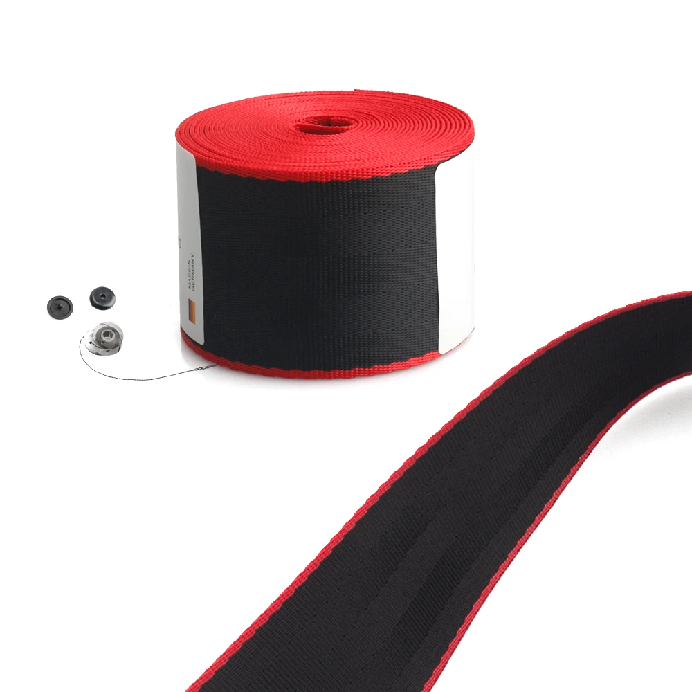 Universal Truck/Car Seat Belt Webbing Strap Thicken Car Modified Safety Seat Safety Belts Harness Backpack Belt Fashion Ribbon
