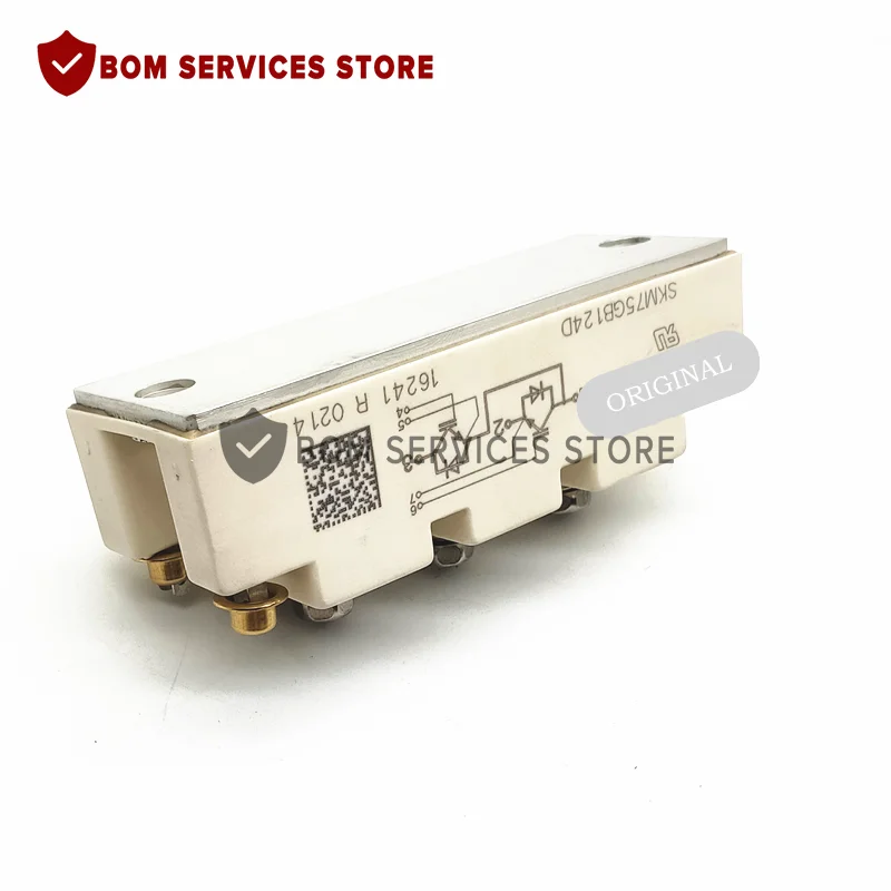 SKM75GB12T4 SKM75GB124D gratis ongkir โมดูลเดิมใหม่