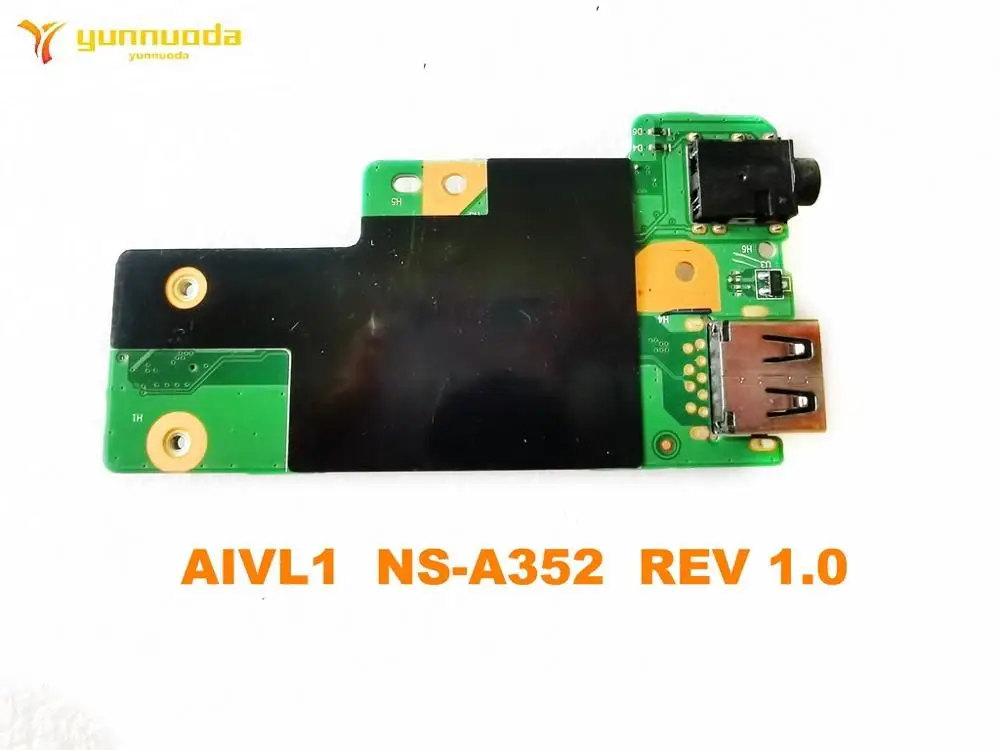 Original for Lenovo Thinkpad L450 USB Audio Jack Port Board AIVL1  NS-A352  REV 1.0   tested good free shipping