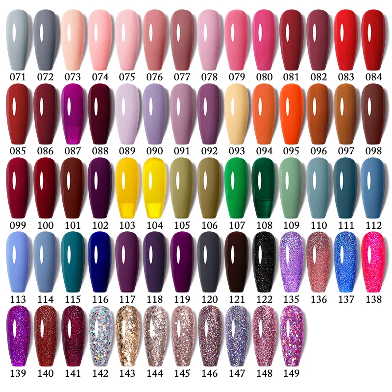 UR SUGAR 7.5ml Color Gel Nail Polish Dark Purple Glitter Nail Semi-permanent Varnish Soak Off Base Top Coat UV LED Gel Manicure