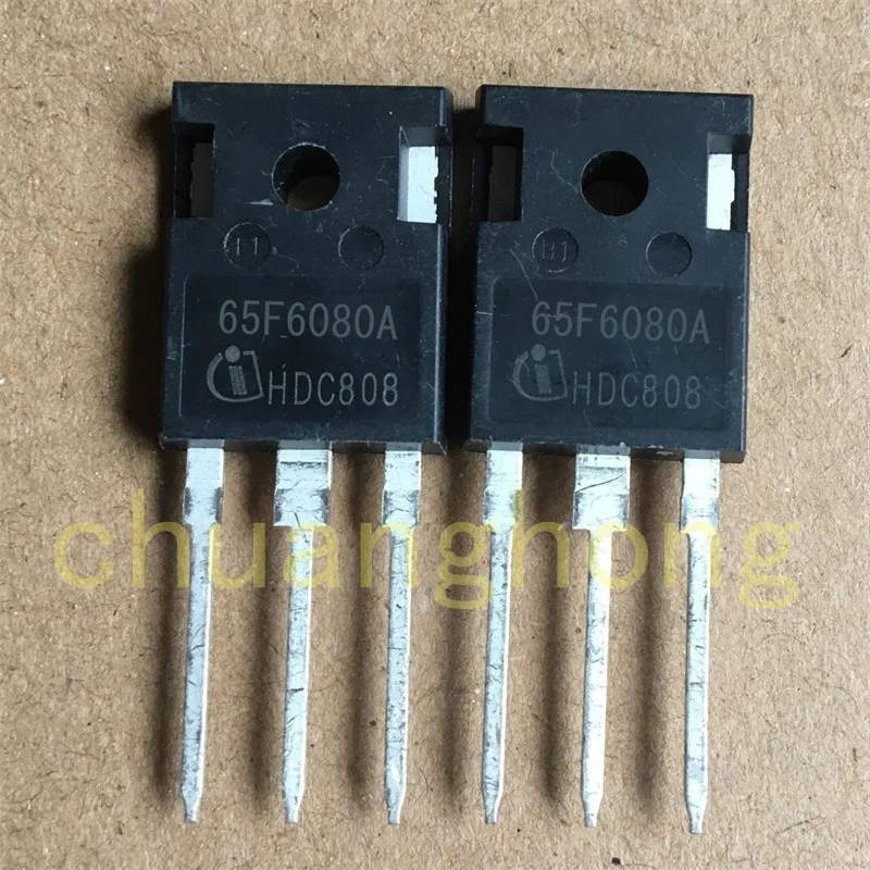 1pcs/lot high-powered triode 65F6080A  43A 650V original packing new field effect MOS tube TO-247 IPW65R080CFDA 65F6080