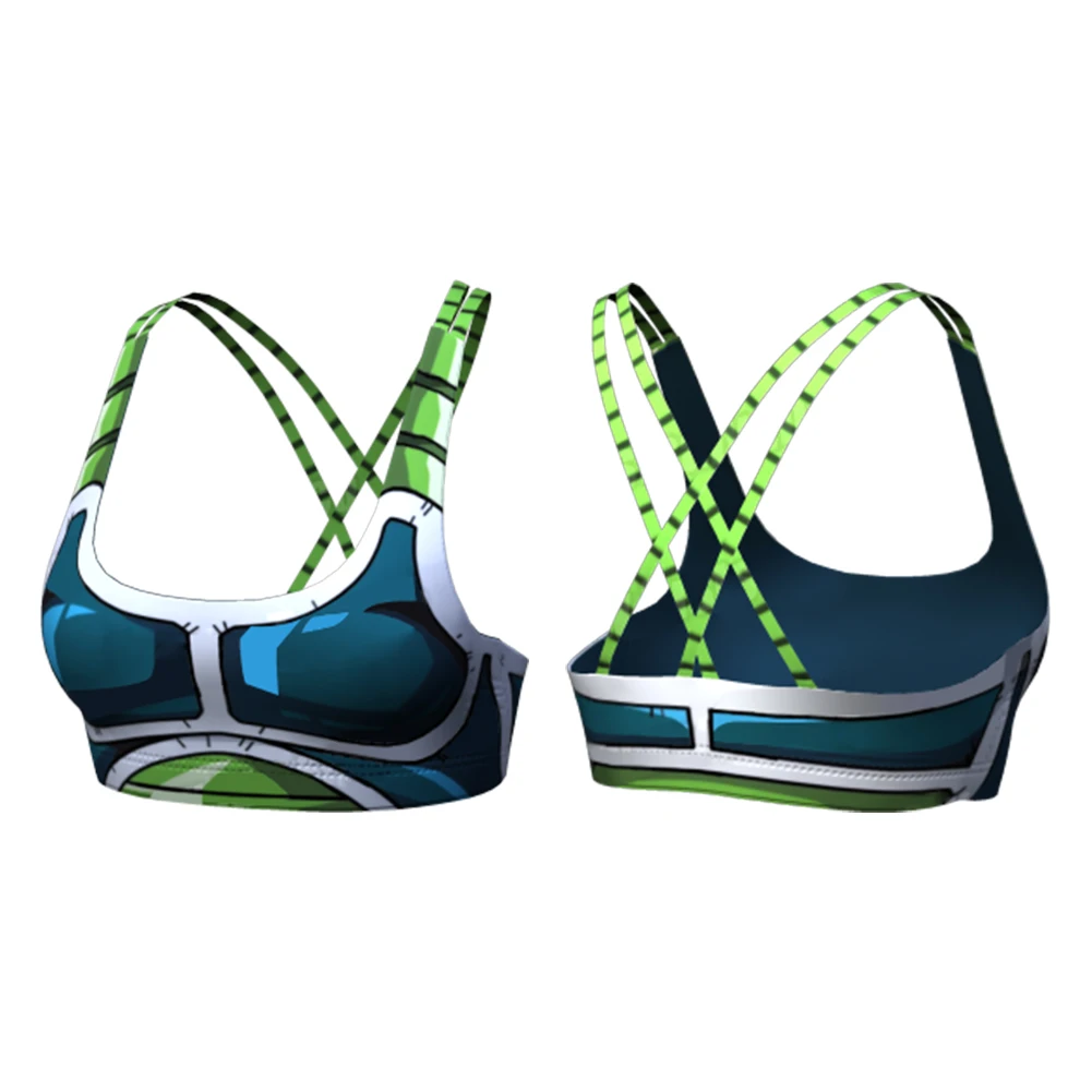 Fitness Sports Bra for Women Push Up Solid Cross Back Yoga Running Gym Training Workout Femme Padded Underwear Crop Tops Female