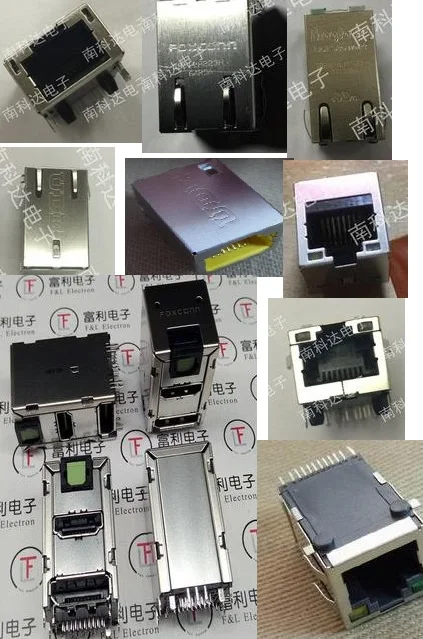 1PCS RJ45 network port Connector  RJP30A-BEC3-H10-0H    FM38112-H223-4H      W16 L25 T361    0826-1D1T-23    RV1-262J6NPF