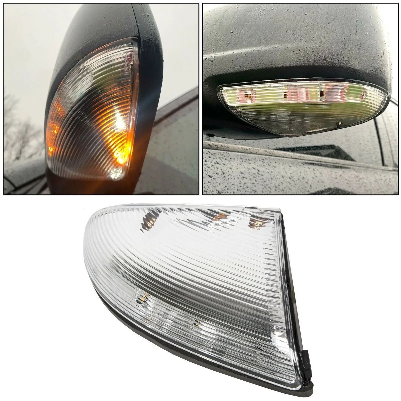 

LED Front Right Passenger Side Mirror Turn Signal Light For 1500 2009-2014 2500 2010-2014 68064948A