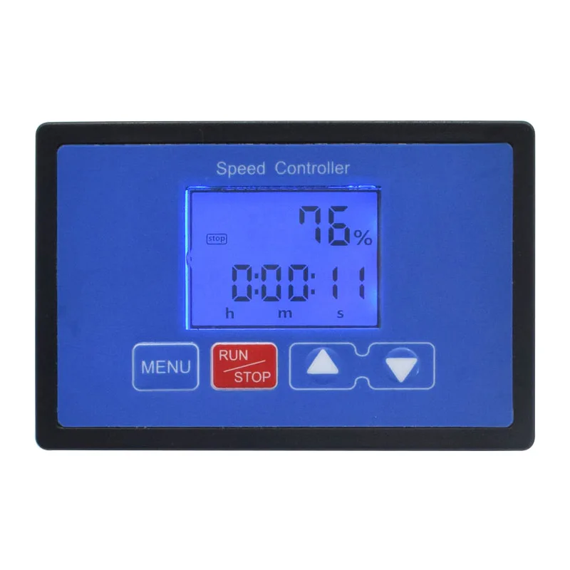 Inteligentny cyfrowy wyลwietlacz LCD 12V 24V 0 ~ 100% PWM sterowanie regulator obrotรณw silnika DC regulowane Max 30A odwracalne sterowanie pฤtlฤ