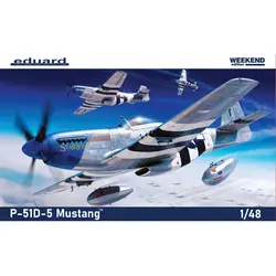 Eduard 84172 1/48 P-51D-5 Mustang - Weekend Edition - Scale Model Kit