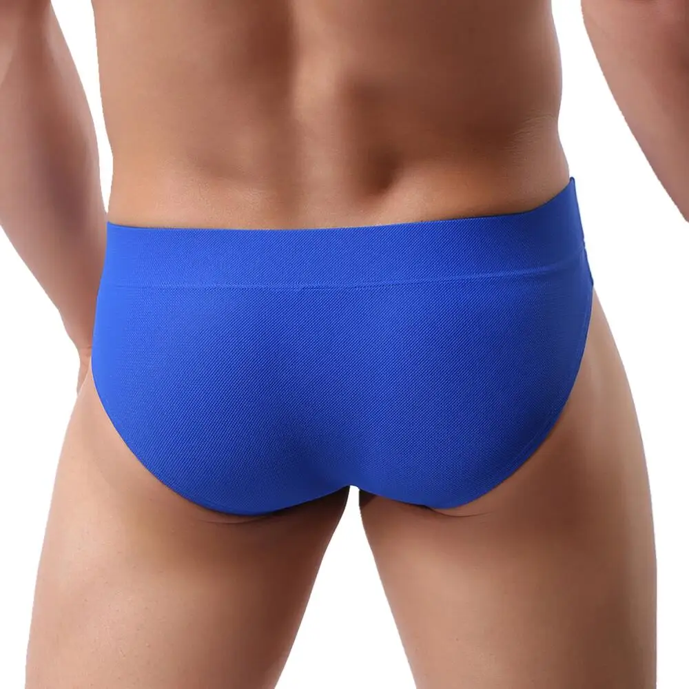 Men\'s Underwear Sexy Briefs Brand Underpants Mesh Breathable Briefs for Men High Quality Comfortable Male Panties