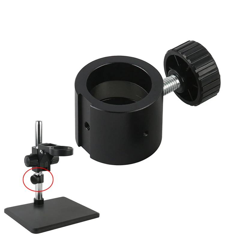32mm 25mm Industrie Stereo Mikroskop Grenze Fix Position Ring Halter Metall Säule Säule Bar Adapter Mit Schraube – Detail 6