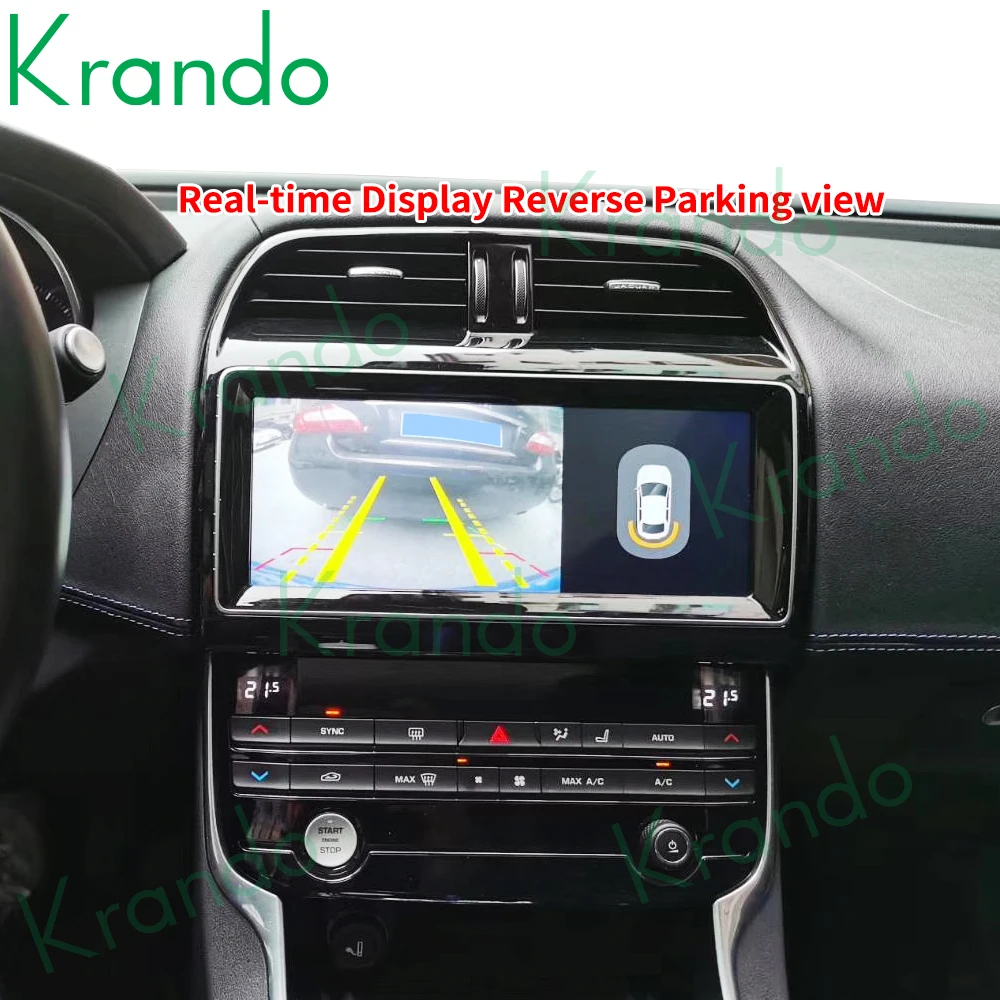 Radio samochodowe Krando 10,25 cala dla Jaguar XE XF XEL F-Pace 2016-2019 Android Autoradio Bezprzewodowy odtwarzacz multimedialny Carplay Harman