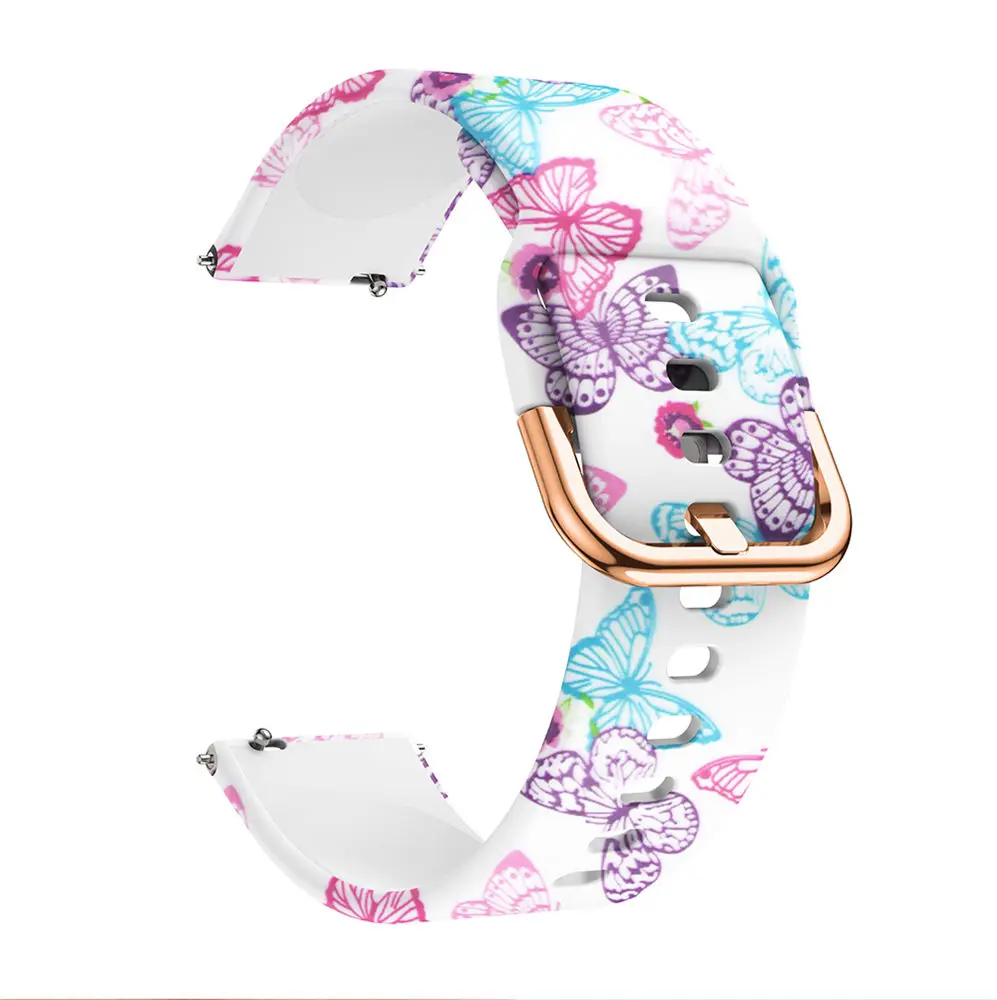 Silicone For Mibro Air 20mm Strap For Xiaomi MiBro Color Band / Haylou LS02 Smart Wristband For Amazfit Bip U / Bip S / pop belt