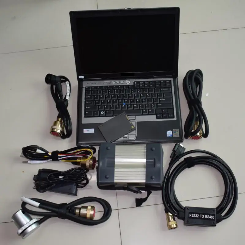 

Super MB Star Diagnostic Tool MB Star C3 New Software SSD 2014.12v With Laptop D630 4G Full Cables Ready To Work