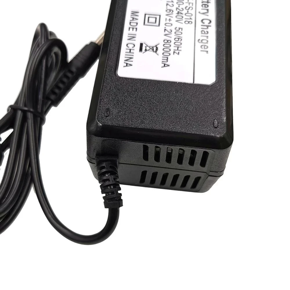 12.6V 14.6V Battery charger adapter DC 5.5 * 2.1mm Lithium charger Power Adapter EU/US Plug 5A 10A power supply quick charge