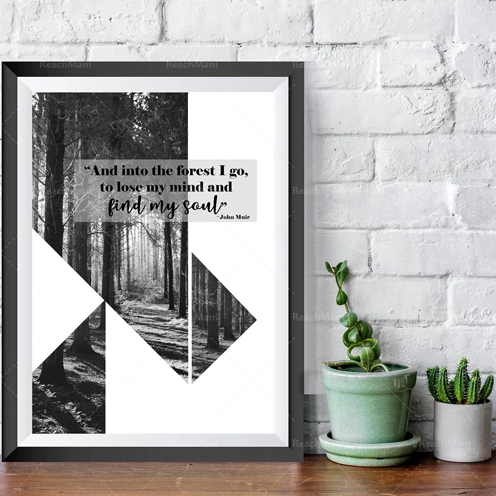 Transforming Your Space: A Designer's Guide to the Black and White Forest Mural