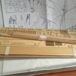 أطقم بناء نموذج المراكب الشراعية الخشبية ، المراكب الشراعية الكلاسيكية ، ديكورات المنزل DIY ، إصدار جديد ، سفينة عتيقة ، هارفي 1847 ، مقياس 1:96 أفضل 8 نماذج بالحجم الطبيعي للسفن للمبيعات للتجميع - رقم 4
