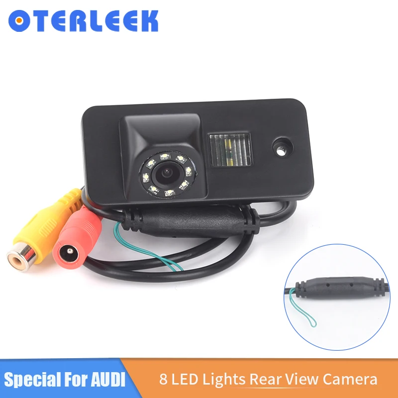 

8 LED Lights Good Night Vision Rear Back UP Camera for AUDI A3 A4 A6 A8 Q5 Q7 A6L