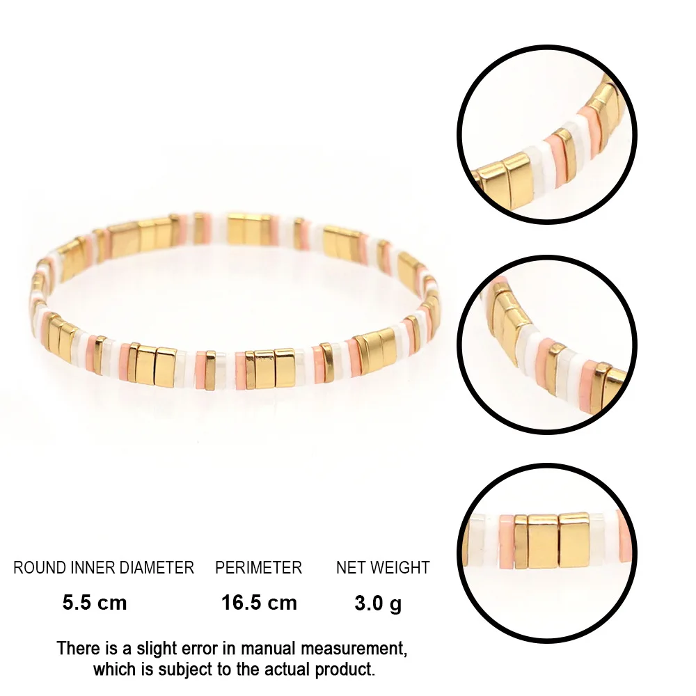 Boho MIYUKI bracciali per donna moda multicolore TIla perline braccialetto gioielli etnici Femme Bijoux Pulseras bracciale nuovo regalo