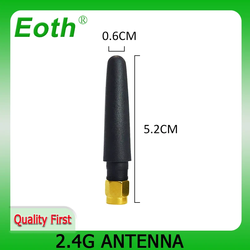 Imagem -02 - Eoth 20 Peças 2.4g Antena Wlan Wifi 2.4ghz Antena Ipx Ipex 3dbi Sma Fêmea Macho Trança Cabo de Extensão Iot Módulo Antena