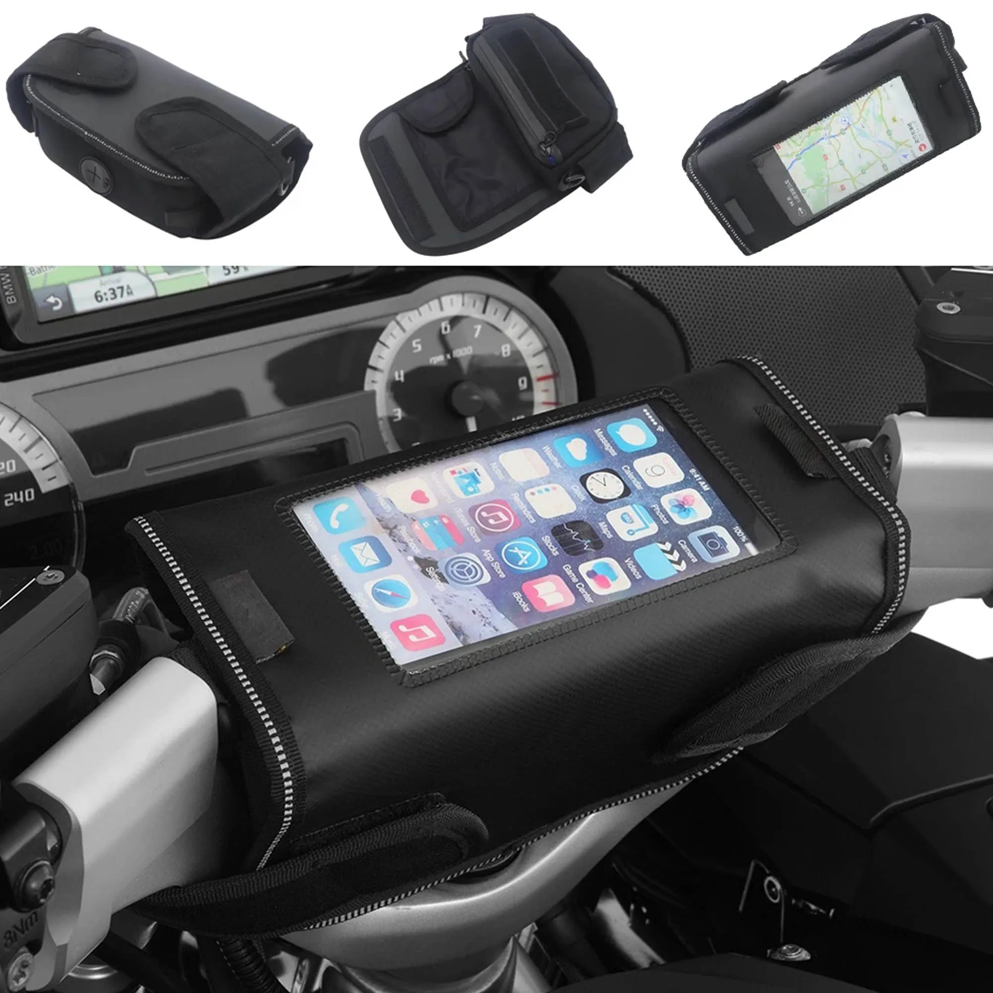 

R1250RT 2021 Motorcycle Handlebar Waterproof Bag For BMW R1200RT LC K1600GT GTL B R1100R RT R1150RT R850RT Multifunction