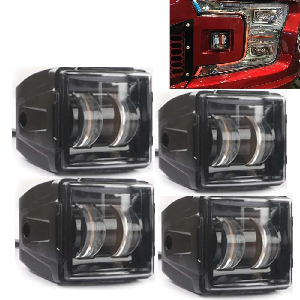 

4pcs 3Inch 20W LED Work Light Square Driving Lamp Spotlight for Cars SUV Trucks Motorcycles Boat 12V 24V