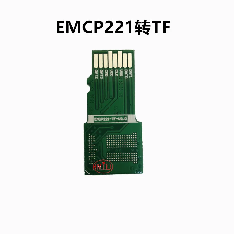 EMMC EMCP221 어댑터 보드 휴대폰 폰트, DIY 어댑터 카드, EMMC153/169 to TF EMMC to SD